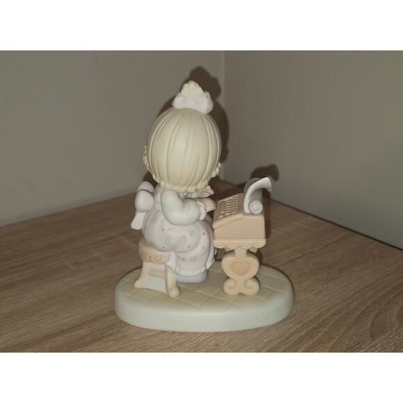 Precious Moments You Are The Type I Love Porcelain Figurine 1991 #523542 - Picture 5 of 7